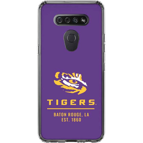 Louisiana State University - LSU Tigers Baton Rouge LG K51/Q51 Clear Case