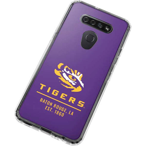 Louisiana State University - LSU Tigers Baton Rouge LG K51/Q51 Clear Case