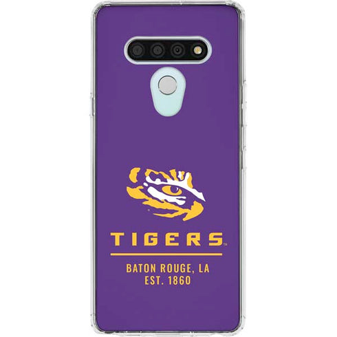 Louisiana State University - LSU Tigers Baton Rouge LG Stylo 6 Clear Case