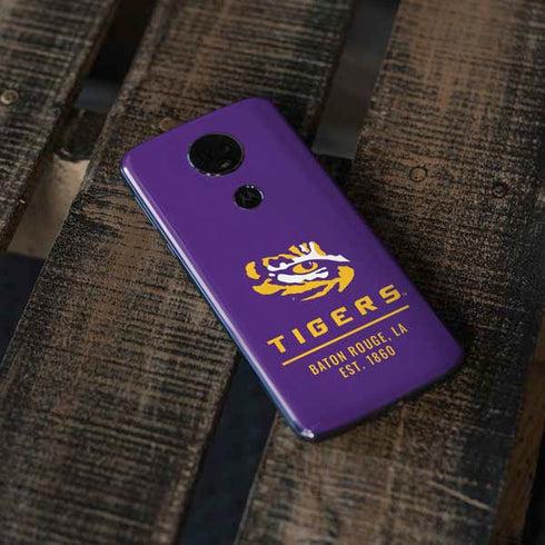 Louisiana State University - LSU Tigers Baton Rouge Moto E5 Plus Skin