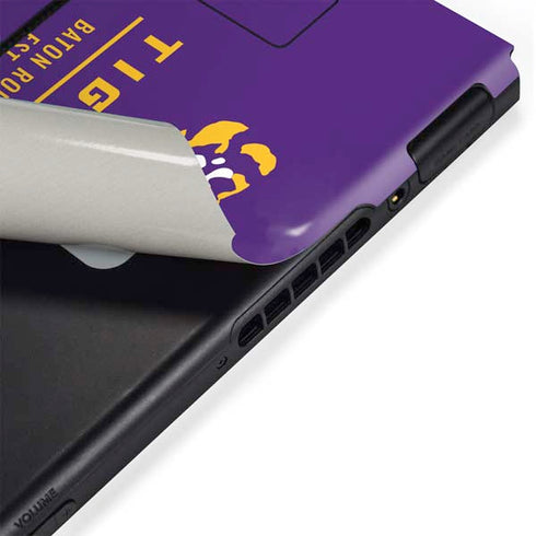Louisiana State University - LSU Tigers Baton Rouge Nintendo Switch Bundle Skin