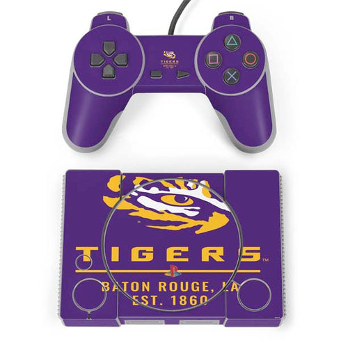 Louisiana State University - LSU Tigers Baton Rouge PlayStation Classic Bundle Skin