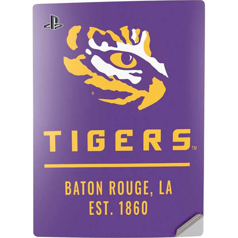 Louisiana State University - LSU Tigers Baton Rouge PS5 Digital Edition Console Skin