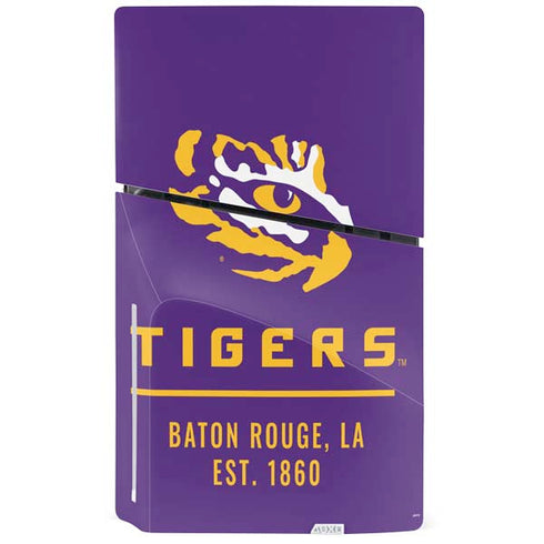 Louisiana State University - LSU Tigers Baton Rouge PS5 Slim Disk Bundle Skin