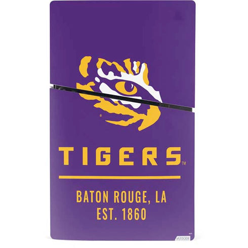 Louisiana State University - LSU Tigers Baton Rouge PS5 Slim Digital Edition Bundle Skin