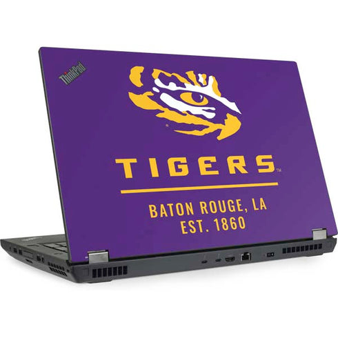 Louisiana State University - LSU Tigers Baton Rouge Lenovo ThinkPad Skin