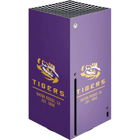 Louisiana State University - LSU Tigers Baton Rouge Xbox Series X Console Skin
