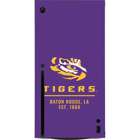 Louisiana State University - LSU Tigers Baton Rouge Xbox Series X Console Skin