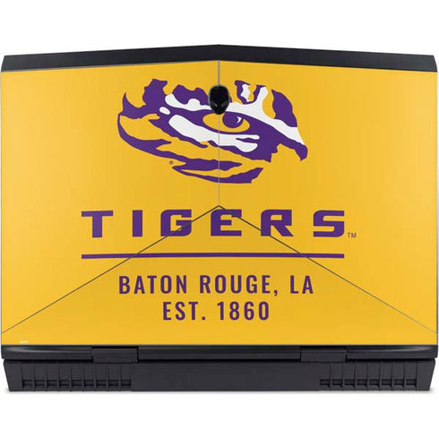 Louisiana State University - LSU Tigers Baton Rouge Yellow Dell Alienware Skin