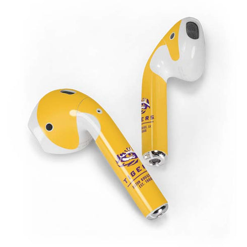 Louisiana State University - LSU Tigers Baton Rouge Yellow Apple AirPods 2 Skin