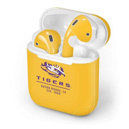 Louisiana State University - LSU Tigers Baton Rouge Yellow Apple AirPods 2 Skin