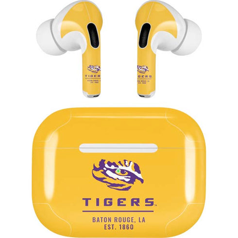 Louisiana State University - LSU Tigers Baton Rouge Yellow Apple AirPods Pro Skin