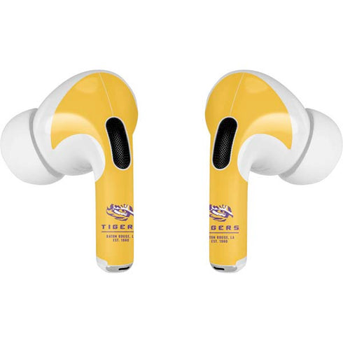 Louisiana State University - LSU Tigers Baton Rouge Yellow Apple AirPods Pro Skin
