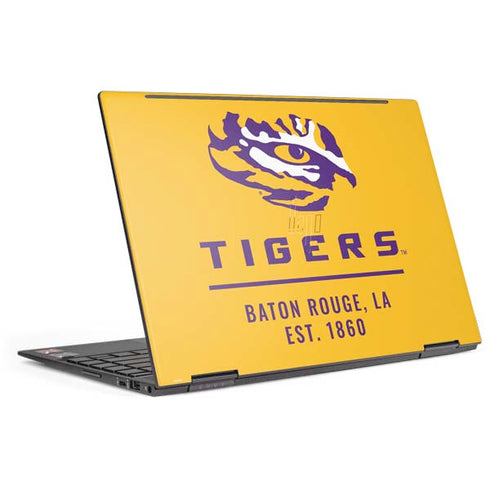 Louisiana State University - LSU Tigers Baton Rouge Yellow HP Envy Skin