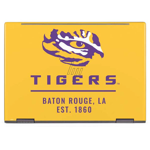 Louisiana State University - LSU Tigers Baton Rouge Yellow HP Envy Skin
