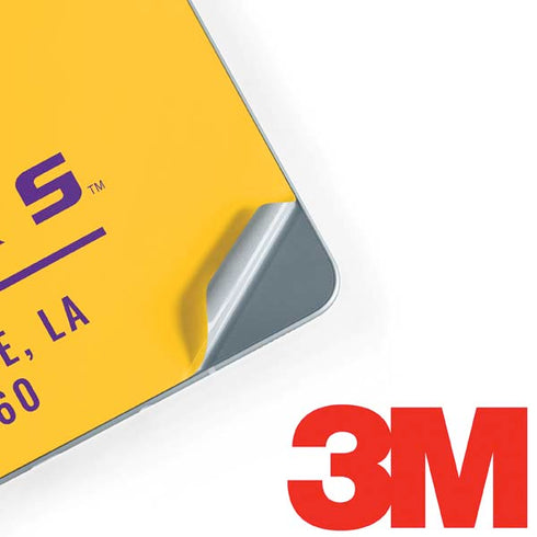 Louisiana State University - LSU Tigers Baton Rouge Yellow Galaxy Book 12in Skin