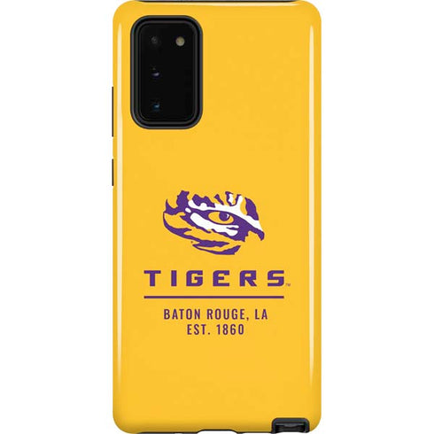 Louisiana State University - LSU Tigers Baton Rouge Yellow Galaxy Note20 5G Pro Case