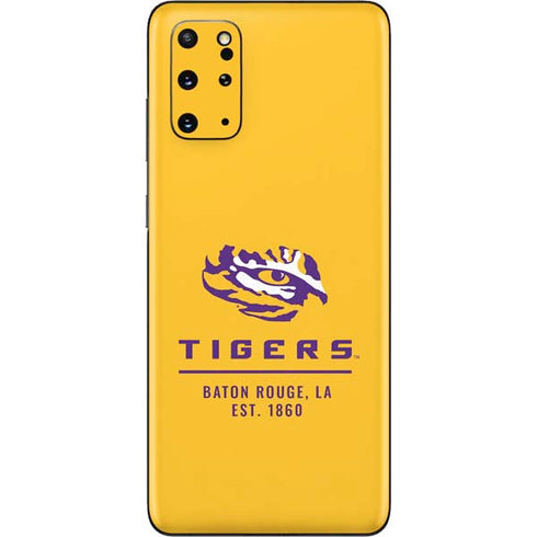 Louisiana State University - LSU Tigers Baton Rouge Yellow Galaxy S20 Plus Skin