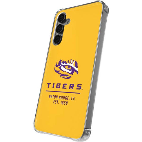 Louisiana State University - LSU Tigers Baton Rouge Yellow Galaxy S24 Plus Clear Case
