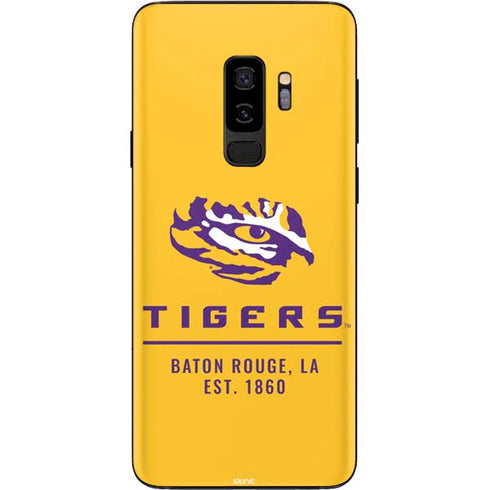 Louisiana State University - LSU Tigers Baton Rouge Yellow Galaxy S9 Plus Skin