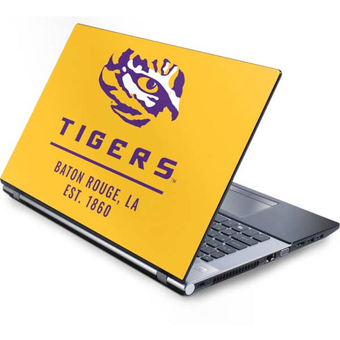 Louisiana State University - LSU Tigers Baton Rouge Yellow Generic Laptop Skin
