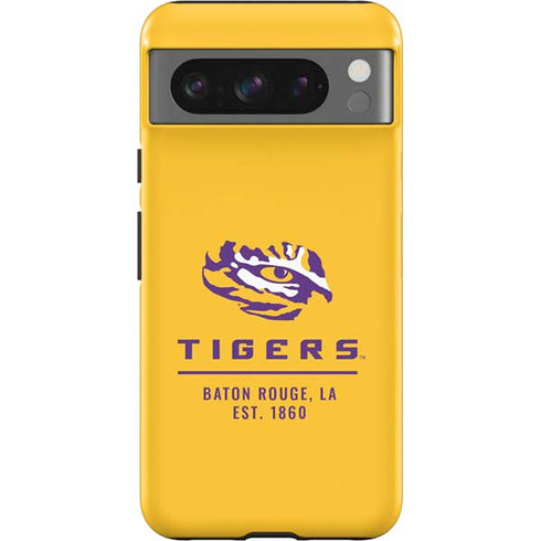 Louisiana State University - LSU Tigers Baton Rouge Yellow Google Pixel 8 Pro Impact Case