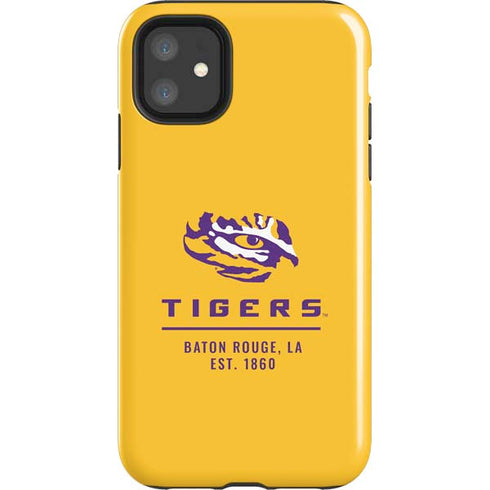 Louisiana State University - LSU Tigers Baton Rouge Yellow iPhone 11 Impact Case