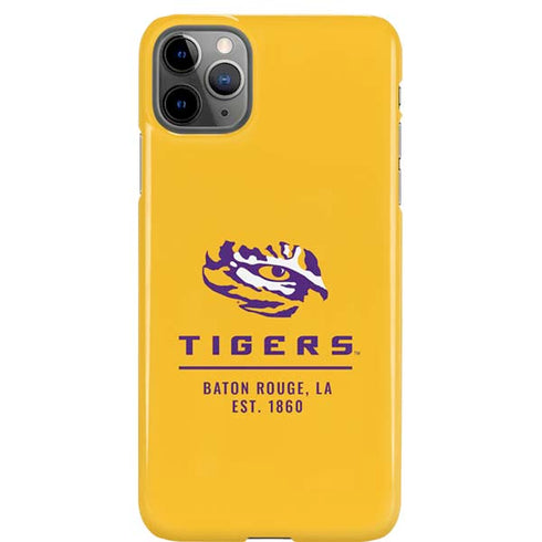 Louisiana State University - LSU Tigers Baton Rouge Yellow iPhone 11 Pro Max Lite Case