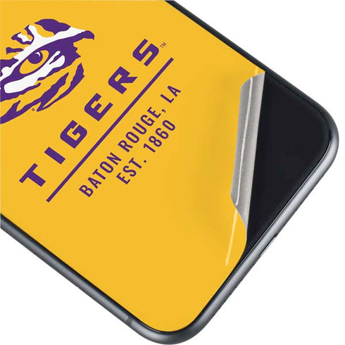 Louisiana State University - LSU Tigers Baton Rouge Yellow iPhone 11 Skin
