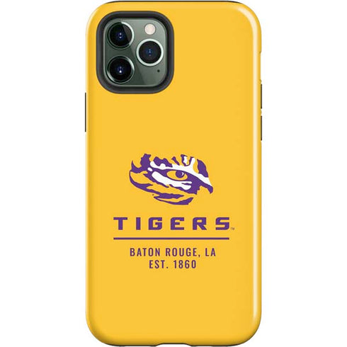 Louisiana State University - LSU Tigers Baton Rouge Yellow iPhone 12 Pro Impact Case