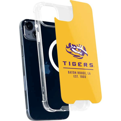 Louisiana State University - LSU Tigers Baton Rouge Yellow iPhone 15 Plus MagSafe Case