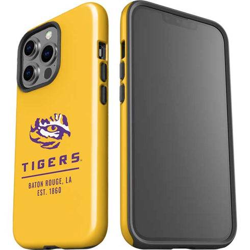 Louisiana State University - LSU Tigers Baton Rouge Yellow iPhone 15 Pro Impact Case