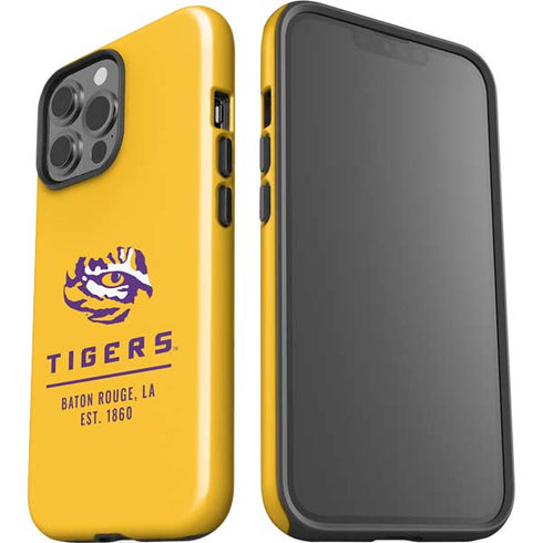 Louisiana State University - LSU Tigers Baton Rouge Yellow iPhone 15 Pro Max Impact Case