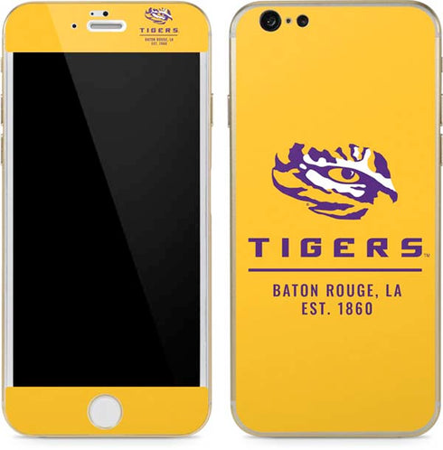 Louisiana State University - LSU Tigers Baton Rouge Yellow iPhone 6/6s Skin