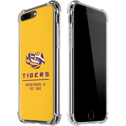 Louisiana State University - LSU Tigers Baton Rouge Yellow iPhone 7/8 Plus Clear Case
