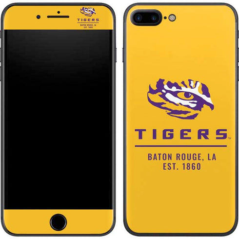 Louisiana State University - LSU Tigers Baton Rouge Yellow iPhone 7 Plus Skin