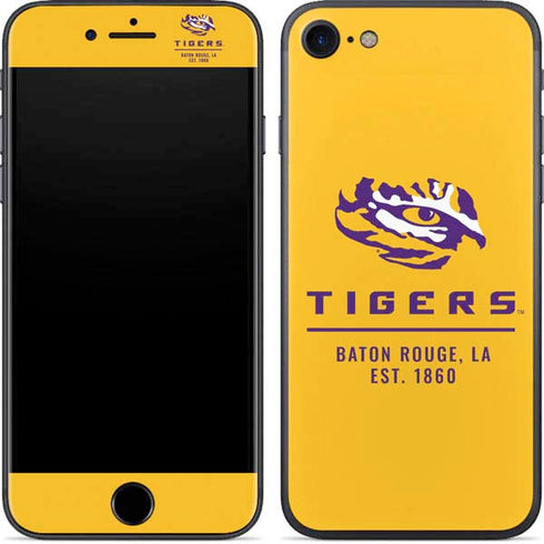 Louisiana State University - LSU Tigers Baton Rouge Yellow iPhone 7 Skin