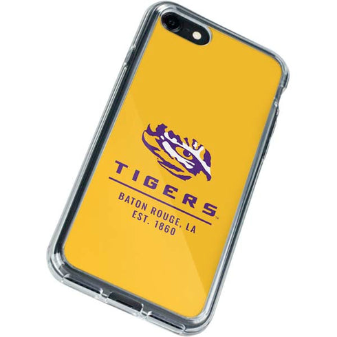 Louisiana State University - LSU Tigers Baton Rouge Yellow iPhone SE (2nd & 3rd Gen) Clear Case