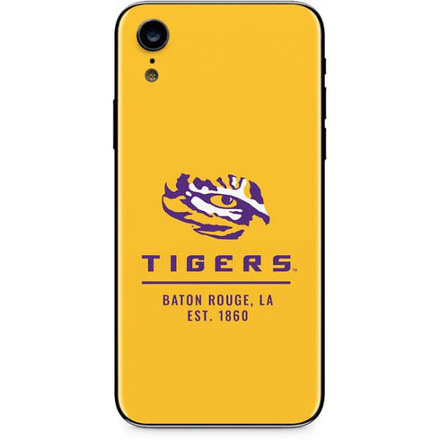 Louisiana State University - LSU Tigers Baton Rouge Yellow iPhone XR Skin