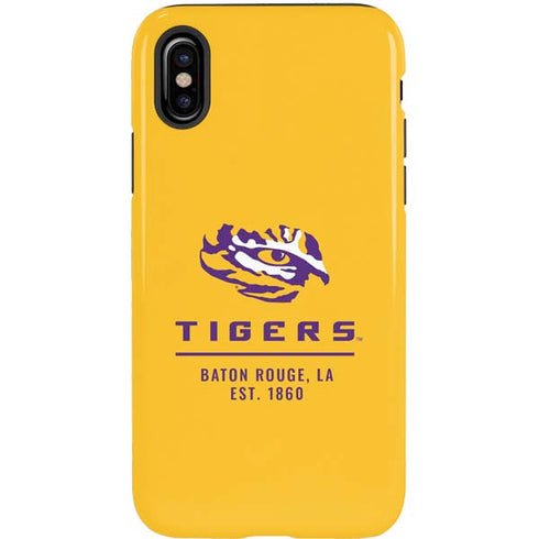 Louisiana State University - LSU Tigers Baton Rouge Yellow iPhone XS Pro Case
