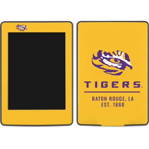 Louisiana State University - LSU Tigers Baton Rouge Yellow Amazon Kindle Skin