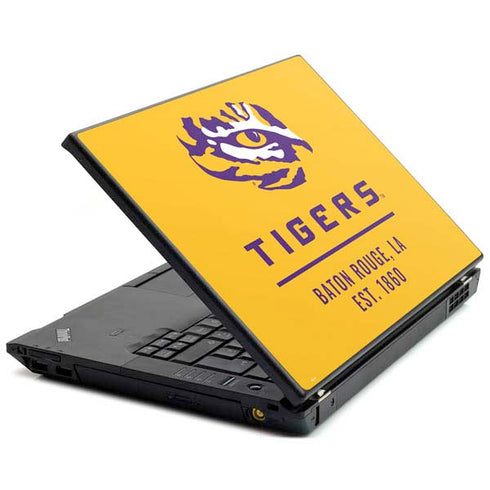 Louisiana State University - LSU Tigers Baton Rouge Yellow Lenovo T420 Skin