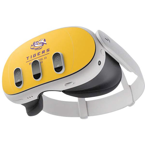Louisiana State University - LSU Tigers Baton Rouge Yellow Meta Quest 3 Skin