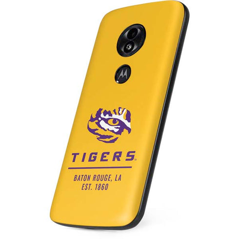 Louisiana State University - LSU Tigers Baton Rouge Yellow Moto E5 Play Skin