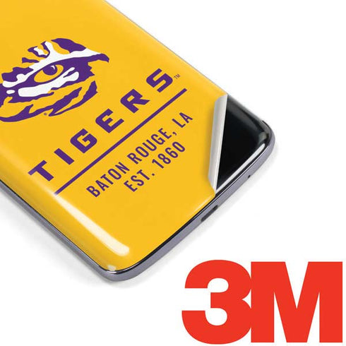 Louisiana State University - LSU Tigers Baton Rouge Yellow Moto E5 Plus Skin