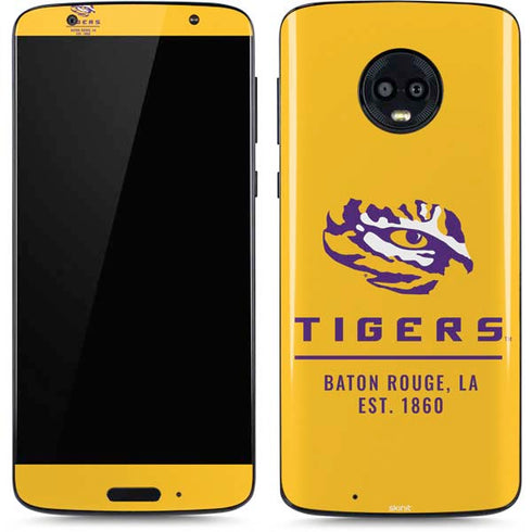 Louisiana State University - LSU Tigers Baton Rouge Yellow Moto G6 Skin