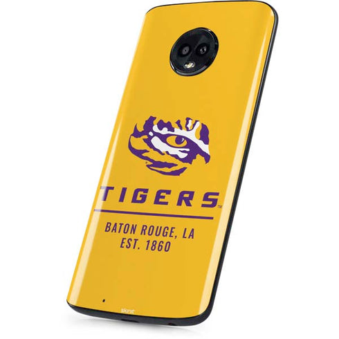 Louisiana State University - LSU Tigers Baton Rouge Yellow Moto G6 Skin