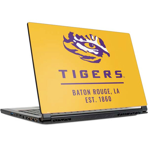 Louisiana State University - LSU Tigers Baton Rouge Yellow MSI GS65 Stealth Laptop Skin