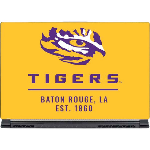Louisiana State University - LSU Tigers Baton Rouge Yellow MSI GS65 Stealth Laptop Skin