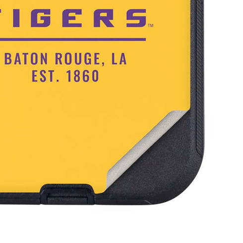 Louisiana State University - LSU Tigers Baton Rouge Yellow Otterbox Defender iPhone Skin